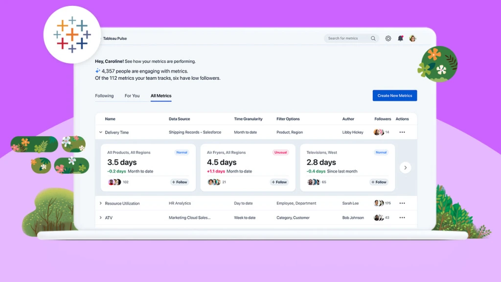 Salesforce apresenta a próxima geração do Tableau, trazendo IA generativa para dados e análises para todos